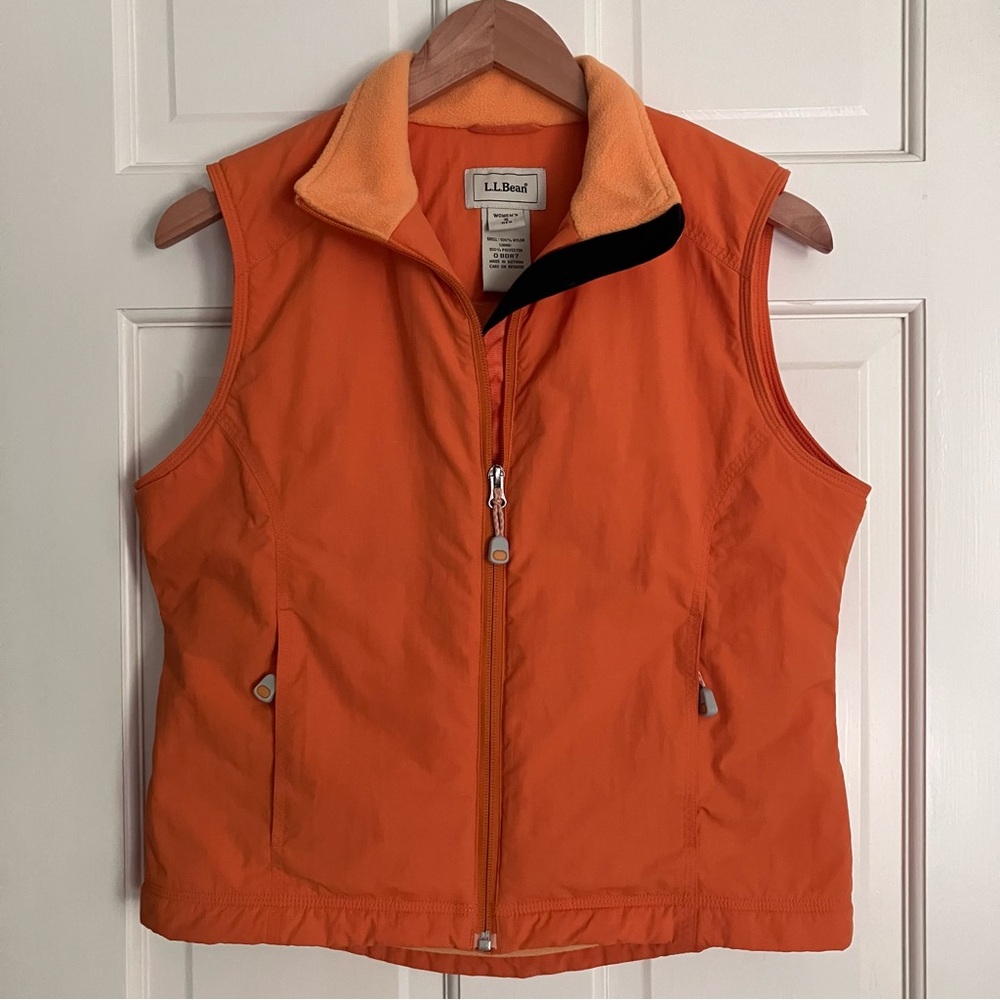 L.L. Bean Orange Vest